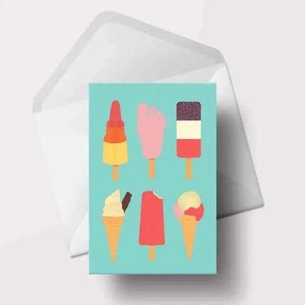 Ices Greeting Card
