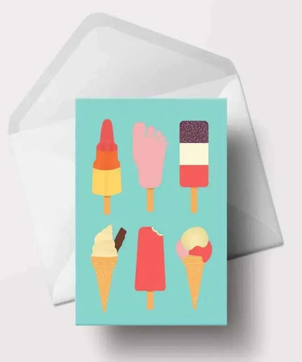 Ices Greeting Card