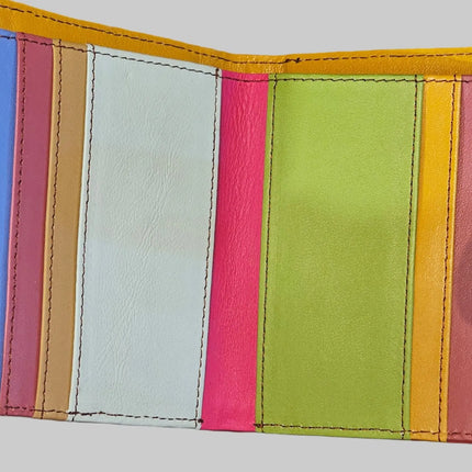 Iman Recycled Leather Small Clutch Purse