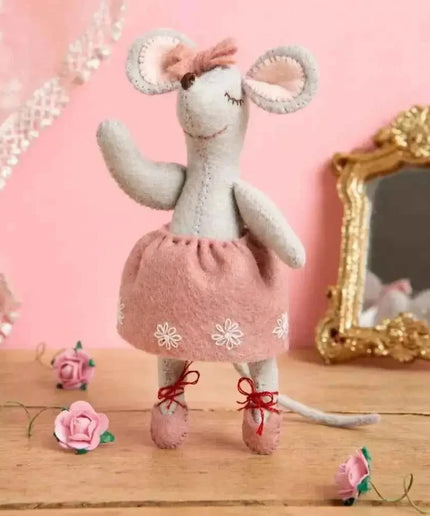 Little Mouse The Ballet Dancer Felt Craft Mini Kit