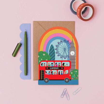 London Rainbow Card