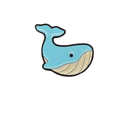 Ocean animal pin badges (various Kawaii cutie designs) Whale