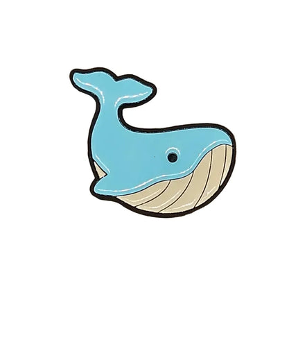 Ocean animal pin badges (various Kawaii cutie designs) Whale