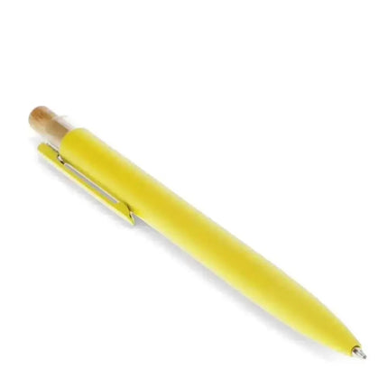 Recycled Aluminium Ballpoint Pen - Yellow