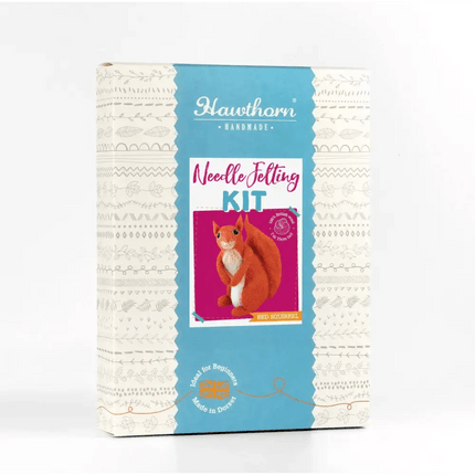 Red Squirrel Needle Felting Kit | Beginner Craft Kit