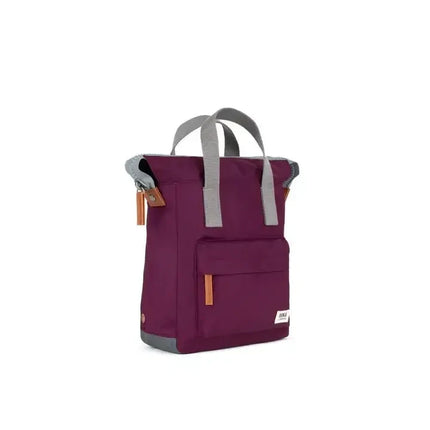 ROKA London Bantry Backpack in Royal Burgundy Nylon