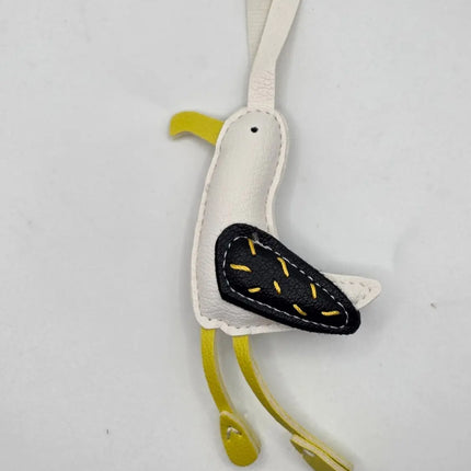 Seagull bag charm