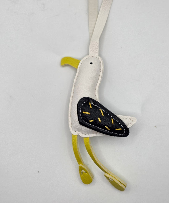 Seagull bag charm