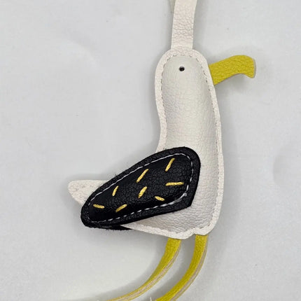 Seagull bag charm