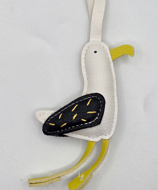 Seagull bag charm