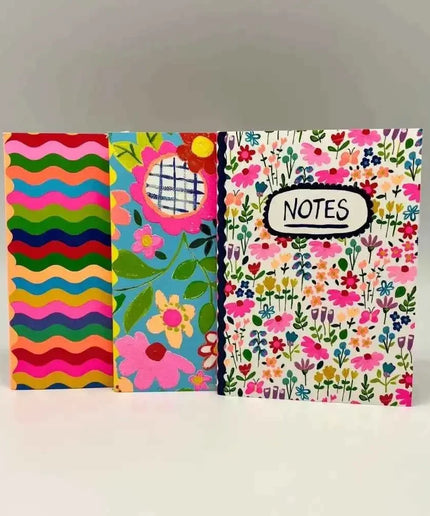 Set of 3 A6 notebooks - Paper Salad - Notes