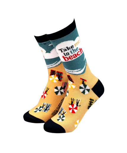 Take me to the Beach - Women's Bamboo Socks