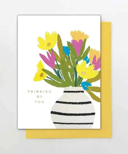 Thinking Of You Flowers card