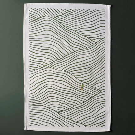 Stylish Patterned Walking Tea Towel