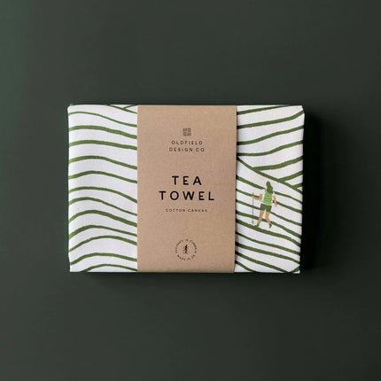 Stylish Patterned Walking Tea Towel