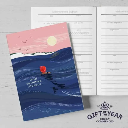 Wild swimming logbook - You never regret a swim cover
