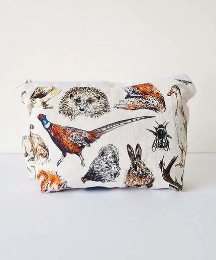 Wildlife Handmade Cosmetics Bag